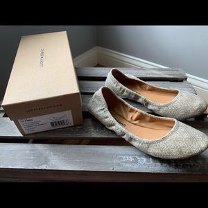 LIKE NEW! Lucky Brand Ballet Flats sz. 7.5